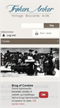 Mobile Screenshot of froeken-anker.dk